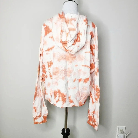 NWT Elan Pink Tie Dye Hoodie Sweatshirt M - Picture 5 of 10